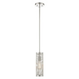Industro 1 Light Mini Pendant by Livex - 46211
