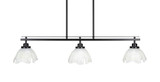 Odyssey 3 Light Oversized Island Pendant 38.5 Inch Length by Toltec - 2636-MB-755