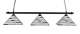 Square 3 Light Small Island Chandelier by Toltec 403-141155325 - 403-141155325