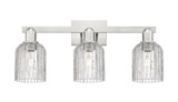 Bridal Veil 3 Light Bath Vanity 10.75 Inch and 24 Inch Wide by Innovations - 716-3W-G559-5_P