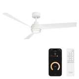 Chill 3 Blade Ceiling Fan with Light Kit 54 Inch Wide by Modern Forms - FR-W2605-54L