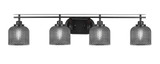 Odyssey 4 Light Bath Bar 8.5 Inch Tall and 38.75 Inch Length by Toltec - 2614-46-1