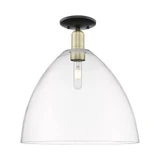 Bristol 1 Light Semi Flush Mount 18.5 Inch and 16 Inch Wide by Innovations - 716-1C-GBD-16
