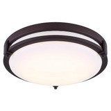 Gilda 32.5W 1 LED 19 Inch Wide Flush Mount by Canarm Inc - LFM112A19