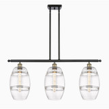 Vaz 3 Light Stem Hung Island Pendant 10.38 Inch Tall by Innovations - 516-3I-G557-8