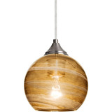 Jilly 1 Light Small Cord Pendant by Besa - 1JT-JILLY