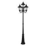 Oxford 4 Light Outdoor Post Light in Style 23 x 93 Inches by Livex  - 7869