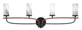 Monterey 4 Light Vanity Light by Toltec - 2914
