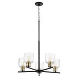 Monarch 5 Light Medium Chandelier by Quorum - 610-5-6965