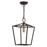 Marigold Oaks 1 Light Small Semi Flush Mount by Bailey Street Home - 218-BEL-939589