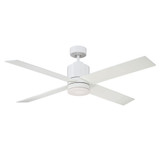 4 Blade Ceiling Fan with Light Kit 52 Inches Wide by Meridian - M2015