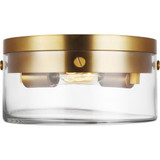 Garrett 2 Light 11.38 Inch Wide Flush Mount by Visual Comfort Studio - CF1002