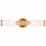 Levitt 2 Light Vanity Light by Vaxcel - W0389