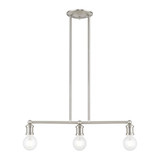 Caernarvon Woods 3 Light Minimalistic Linear Chandelier by BSH - 218-BEL-1219915