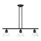 Moreland 3 Light Classic Linear Chandelier by Livex - 46487