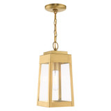 Oslo 1 Light Small Outdoor Pendant by Livex - 20854