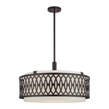 Vistaview 5 Light Large Pendant by Livex - 53435