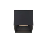 Downtown 12W 1 LED Flush Mount 5 Inch Tall and 5 Inch Wide by dweLED - FM-W47206