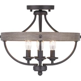 Gulliver 4 Light 15.25 Inch Wide Semi Flush Mount by Progress - P350117
