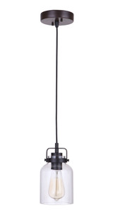 Foxwood 1 Light Mini Pendant by Craftmade - 53691