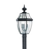 Three Light Outdoor Post Fixture 13 Inch by 24 Inch by Generation - 8239