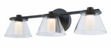Cone 21.3W 3 LED Light Vanity Light by Abra - 20127WV