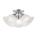 Essex 3 Light 14.5 Inch Wide Flush Mount by Livex - 1358