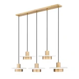 Ludo 18W 5 LED Linear Chandelier 6.5 Inch Tall X 51.5 Inch Length by Z Lite - 829P12-5L