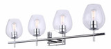 Cain 4 Light Vanity Light by Canarm - IVL1019A04BK