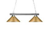 Sharp Shooter 2 Light Medium Island Pendant by Z-Lite - 155-2S