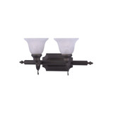 French Regency 2 Light Vanity Light by Livex - 1282