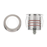 4W 1LED Round LowProfile Top Inground Indicator Light 3.13 Inch Tall by WAC - 2011