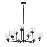 Acadia 9 Light Oversized Chandelier by Maxim 12277CDSN - 12277