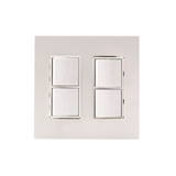 Dual Duplex Switch Wall Plate with Gang Box 20 Amp by Eurofase Heating - efdwp