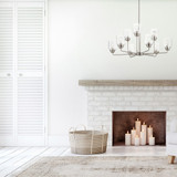 Kingswood Green 9 Light Oversized Chandelier by Bailey Street Home - 93-BEL-929734
