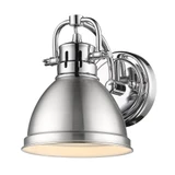 Duncan 1 Light Wall Sconce 8.5 Inch Tall by Golden - 3602-BA1