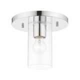 Honey Lawn 1 Light 9 Inch Wide Flush Mount by Bailey Street Home - 218-BEL-939578