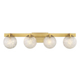 Darien 4 Light Bath Vanity 7.25 Inch Tall and 33 Inch Wide by Savoy House - 8-1017-4