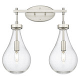 Owego 2 Light Bath Vanity 18 Inch Wide and 18.5 Inch Tall by Innovations - 451-2W-G451-7