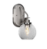 Odyssey 1 Light Round Glass Wall Sconce by Toltec - 2611-MB-4100