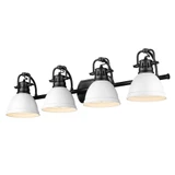 Duncan 4 Light Vanity Light by Golden - 3602-BA4