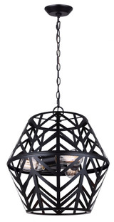 Maud 3 Light Small Chandelier by Canarm - ICH635B03BK17