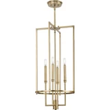 Elara 4 Light Small Foyer Chandelier by Progress - P500363