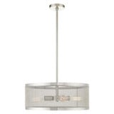 Industro 4 Light Small Chandelier by Livex - 46214