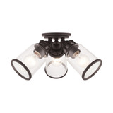 Lawrenceville 3 Light 16.38 Inch Wide Flush Mount by Livex - 45503