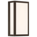 Geo 15W 1 LED Outdoor Wall Lantern by Access - 20090LEDMG