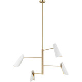 Aerin 4 Light Oversized Chandelier by Visual Comfort Studio - AEC1024