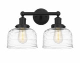Bell 2 Light G713 Vanity Light 15.5 Inch Wide by Innovations - 616-2W-G713