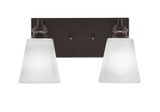 Edge 2 Light Vanity Light 13.5 Inch Length by Toltec - 1162-BN-460