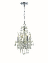 Foxes Mount 4 Light Mini Chandelier by Bailey Street Home - 49-BEL-406371